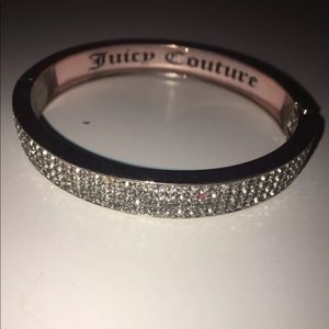 juicy couture silver bracelet diamond sterling